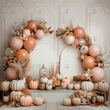 Allenjoy Autumn Pumpkin Arch Balloons Photography Backdrop GBSX-00106