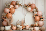 Allenjoy Autumn Pumpkin Arch Balloons Photography Backdrop GBSX-00106