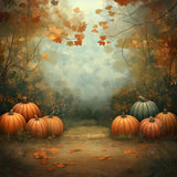 Allenjoy Autumn Pumpkin Paradise Photography Backdrop Gbsx-01178