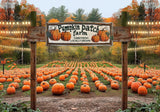 Allenjoy Autumn Pumpkin Patch Field Photography Backdrop Gbsx-00514