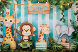 Allenjoy Baby Jungle Photography Backdrop Gbsx-00467