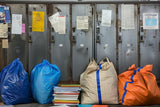 Back To School Locker Photography Backdrop GBSX-99636