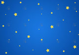 Allenjoy Blue Stars Wall Photography Backdrop Gbsx-00692