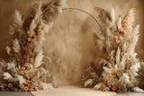 Allenjoy Boho Floral Arch Photography Backdrop GBSX-00059