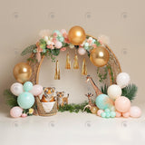 Allenjoy Boho Jungle Photography Backdrop Gbsx-00403