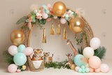 Allenjoy Boho Jungle Photography Backdrop Gbsx-00403