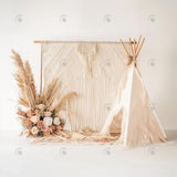 Allenjoy Boho Macrame Tent Photography Backdrop Gbsx-00446