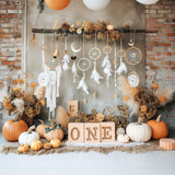 Allenjoy Boho Pumpkin Dreams  Photography Backdrop Gbsx-00431