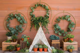 Allenjoy Boho Succulents Dreams Photography Backdrop Gbsx-00444