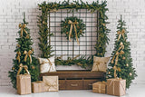 Boho Vintage Holiday Photography Backdrop GBSX-99660