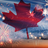 Canada Day Flag Photography Backdrop GBSX-99664