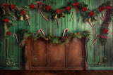 Allenjoy Candy Cane Dreams Photography Backdrop Gbsx-00749