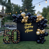 Allenjoy Custom Square Arch Backdrop Cover DLZ-CUS-005