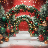 Christmas Arch Photography Backdrop GBSX-99675