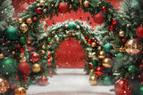 Christmas Arch Photography Backdrop GBSX-99675