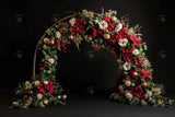 Allenjoy Christmas Arch Photography Backdrop GBSX-00019