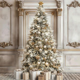 Allenjoy Christmas Baroque Tree Photography Backdrop Gbsx-00767