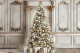 Allenjoy Christmas Baroque Tree Photography Backdrop Gbsx-00767