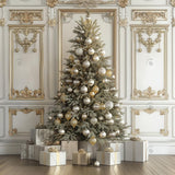 Allenjoy Christmas Baroque Tree Photography Backdrop Gbsx-00768