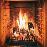 Christmas Fireplace Photography Backdrop GBSX-99684