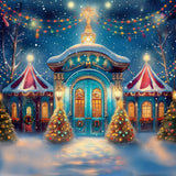 Allenjoy Christmas Magic Carnival  Photography Backdrop Gbsx-00876