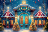 Allenjoy Christmas Magic Carnival  Photography Backdrop Gbsx-00876