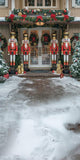 Allenjoy Christmas Nutcracker Guards Photography Backdrop Gbsx-00891