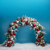 Christmas Ornament Arch Photography Backdrop GBSX-99702