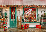 Allenjoy Christmas Store Photography Backdrop Gbsx-00723