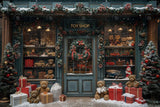 Allenjoy Christmas Toy Shop Photography Backdrop Gbsx-00893