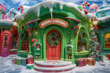 Christmas Toy Shop Photography Backdrop GBSX-99707