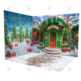 Allenjoy Christmas Toy Shop Room Set Backdrop GBSX-99985&GBSX-99707&GBSX-99898