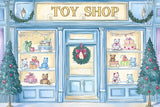 Allenjoy Christmas Toy Shop  Photography Backdrop Gbsx-01190