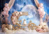 Cinderella Cake Smash Photography Backdrop GBSX-99723