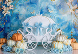 Cinderella Cake Smash Photography Backdrop GBSX-99724