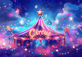 Circus Cake Smash Photography Backdrop GBSX-99727