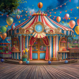 Allenjoy Circus Shop Photography Backdrop GBSX-00079