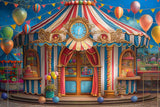 Allenjoy Circus Shop Photography Backdrop GBSX-00079