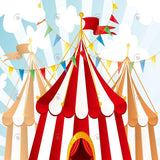 Allenjoy Circus Tent Photography Backdrop Gbsx-00716