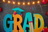 Allenjoy Congrats Grads Photography Backdrop GBSX-00104