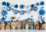 Cookie Monster Cake Smash Photography Backdrop GBSX-99740