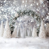 Dark Green Arch Wall Photography Backdrop GBSX-99899