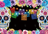 Allenjoy Day Of The Dead Photography Backdrop Gbsx-00831