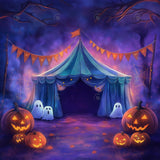 Allenjoy Divine Circus Halloween Party Photography Backdrop Gbsx-01166