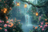 Allenjoy Dreamy Fairyland Forest  Photography Backdrop Gbsx-00200