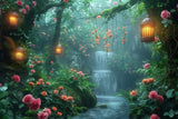 Allenjoy Dreamy Fairyland Forest  Photography Backdrop Gbsx-00201