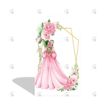 Allenjoy Sweet 15Th 16Th 18Th Flora Princess Girl Birthday Party Arch Backdrop Wall Cloth Cover