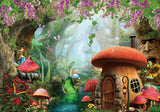 Allenjoy Fairytale Mushroom Forest Photography Backdrop Gbsx-00609