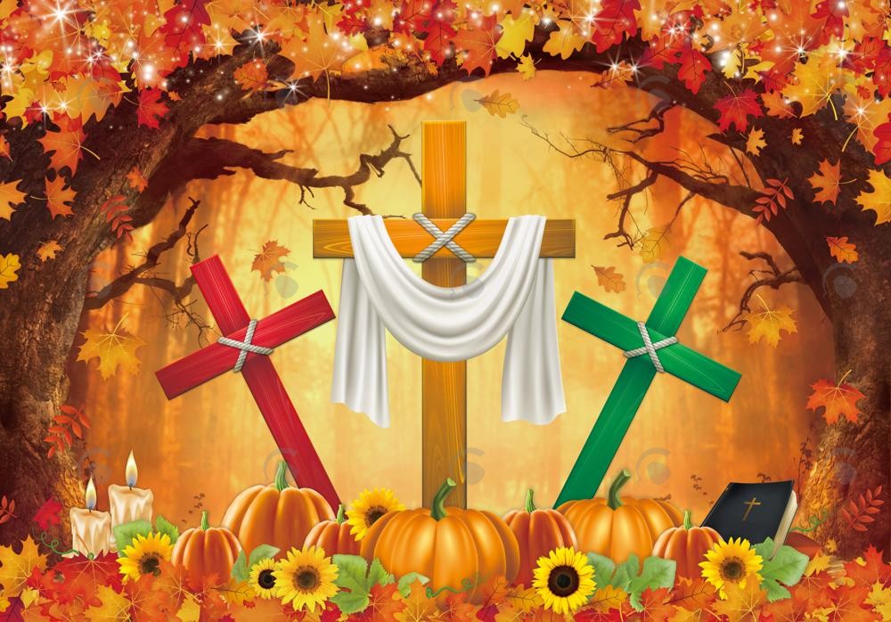 Allenjoy Fall For Jesus Photography Backdrop GBSX-00180 – Allenjoy Studio