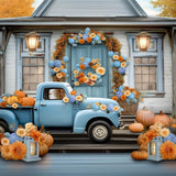 Allenjoy Farmhouse Flowers Truck Photography Backdrop Gbsx-00849